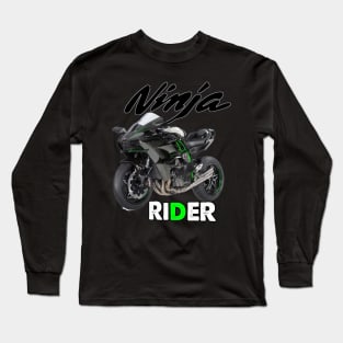 Kawasaki Ninja h2r Ninja Rider New Designed Long Sleeve T-Shirt